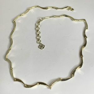 Kendra Scott Lori Gold Wave Necklace